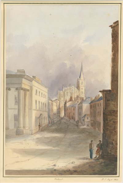 Walsall Town and Church by Henry James Noyes