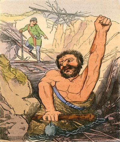 Jack Killing the Giant Cormoran by Henry James Townsend