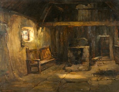 Interior - Country Cottage by Henry Jobson Bell