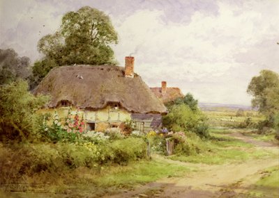 Cottage Scene by Henry John Sylvester Stannard