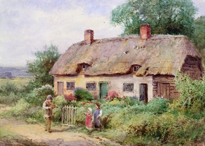 The Fiddler by Henry John Sylvester Stannard