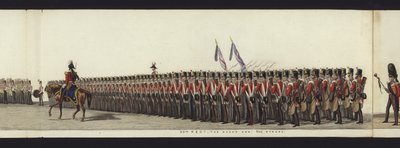 Part of the Panoramic View of the Entire Funeral Procession of Arthur, Duke of Wellington by Henry Jr and Sala Alken