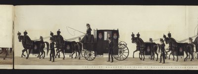 Part of the Panoramic View of the Entire Funeral Procession of Arthur, Duke of Wellington by Henry Jr and Sala George Augustus Alken