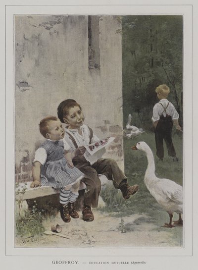 Mutual Education by Henri Jules Jean Geoffroy