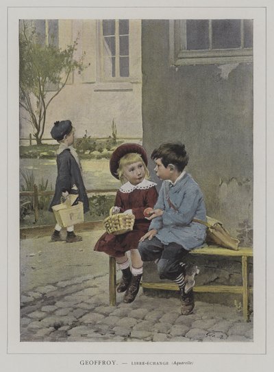Free Trade by Henri Jules Jean Geoffroy