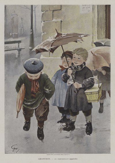 An Independent by Henri Jules Jean Geoffroy