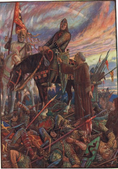 After the Battle of Hastings by Henry Justice Ford