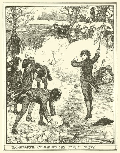 Bonaparte Commands His First Army by Henry Justice Ford