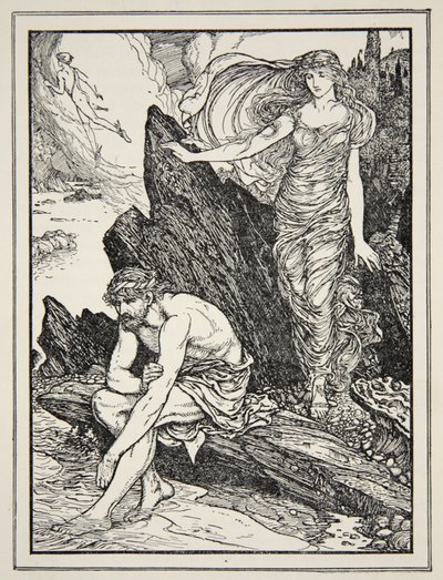 Calypso Takes Pity on Ulysses, from 