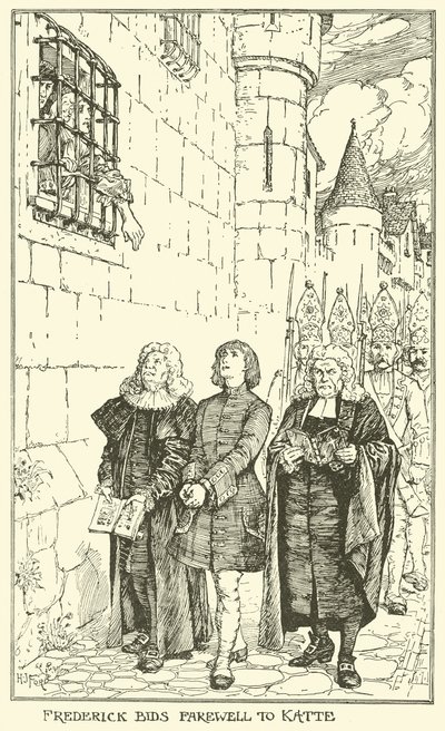 Frederick Bids Farewell to Katte by Henry Justice Ford