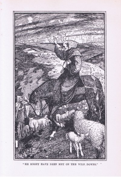 He Might Have Been Met on the Wild Downs by Henry Justice Ford
