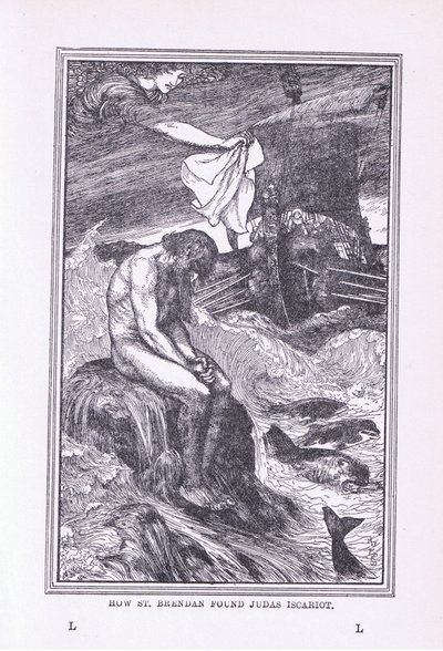 How St Brendan Found Judas Iscariot by Henry Justice Ford