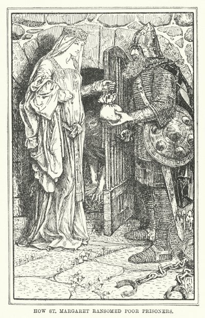 How St Margaret ransomed poor prisoners by Henry Justice Ford