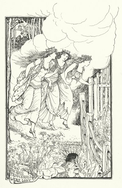 How the Three Princesses Were Lost by Henry Justice Ford