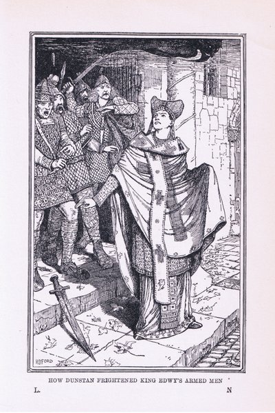 St Dunstan Frightened King Edwy