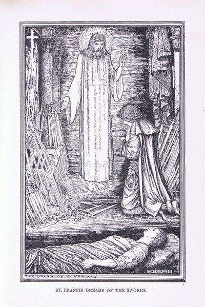 St Francis Dreams of the Swords by Henry Justice Ford