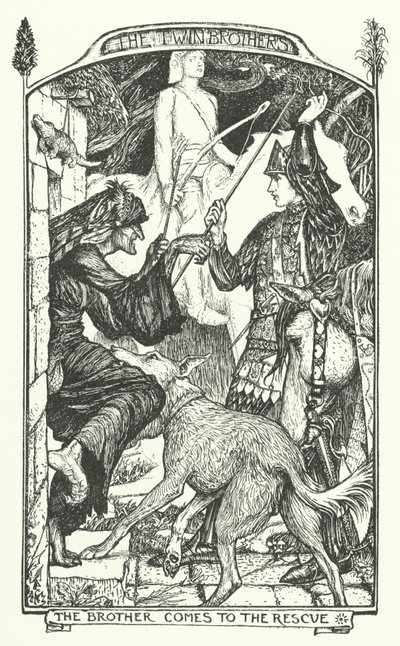 The Brother Comes to the Rescue by Henry Justice Ford