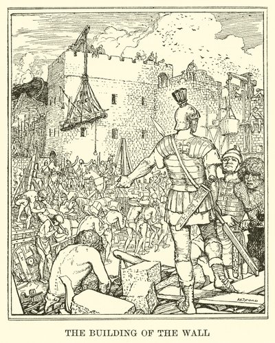 The Building of the Wall by Henry Justice Ford