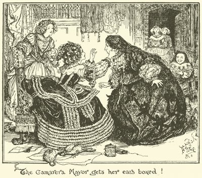 The Camarera Mayor gets her Ears Boxed! by Henry Justice Ford