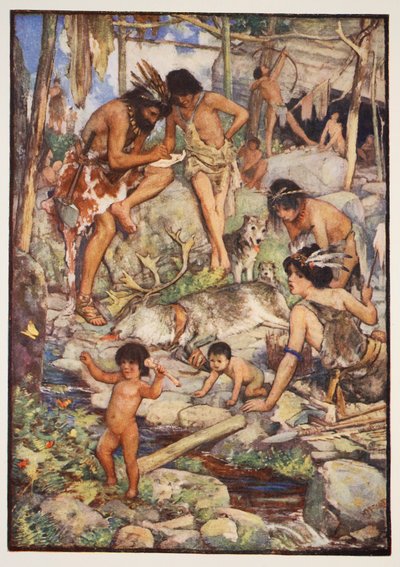 The Cave People, Illustration from 