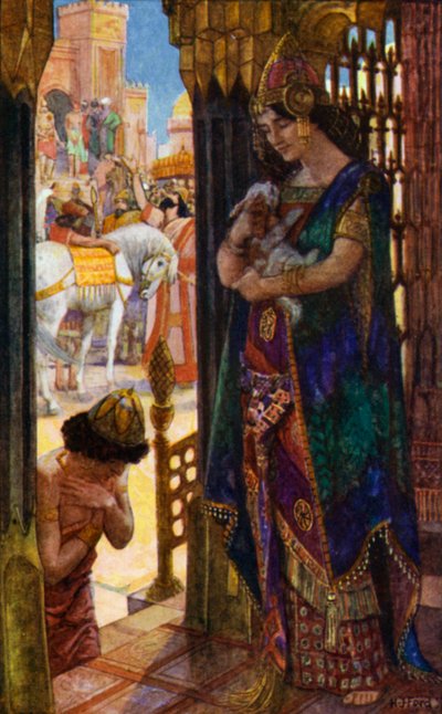 The King and Queen rejoice when their pets return by Henry Justice Ford