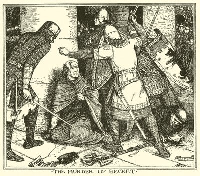 The Murder of Becket by Henry Justice Ford