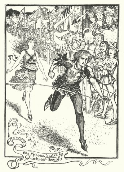 The Princess Beaten by Quick-as-Thought by Henry Justice Ford