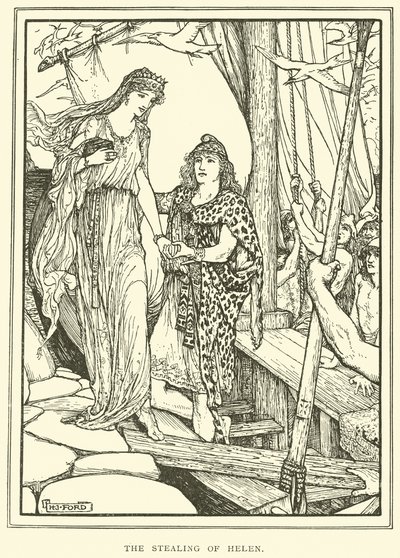 The Stealing of Helen by Henry Justice Ford