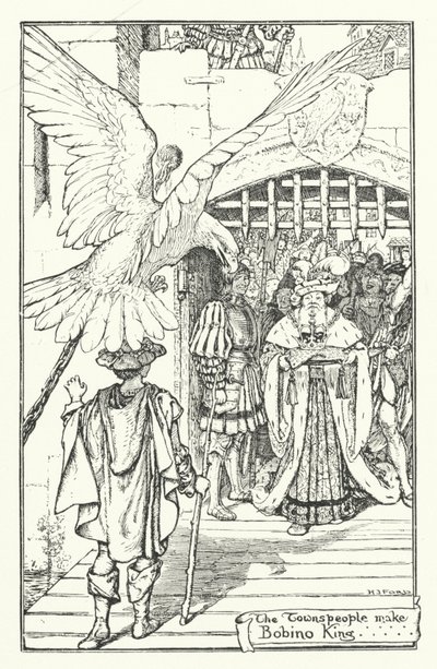 The Townspeople Make Bobino King by Henry Justice Ford