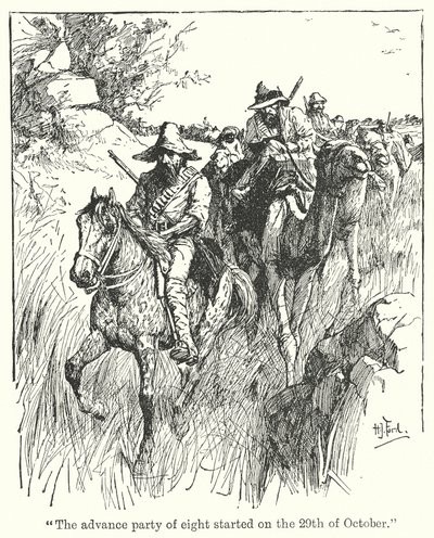 The Advance Party of Eight Started on the 29th of October by Henry Justice Ford