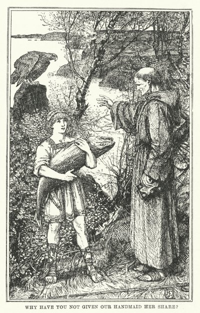 Why have you not given our handmaid her share? by Henry Justice Ford