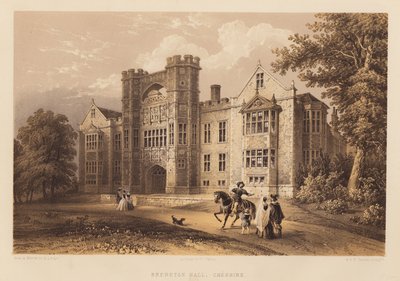 Brereton Hall, Cheshire by Henry Lark Pratt