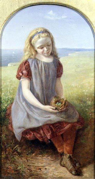 Girl with Bird