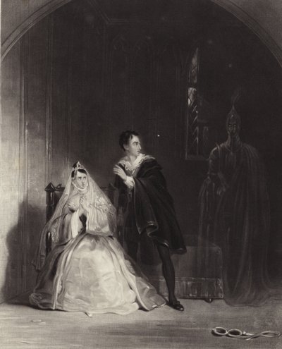A Scene from Hamlet by Henry Liverseege
