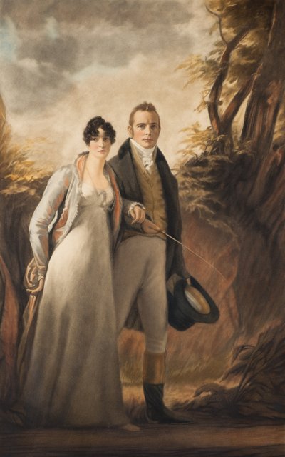 Mr and Mrs Campbell of Kailzie by Henry Macbeth Raeburn