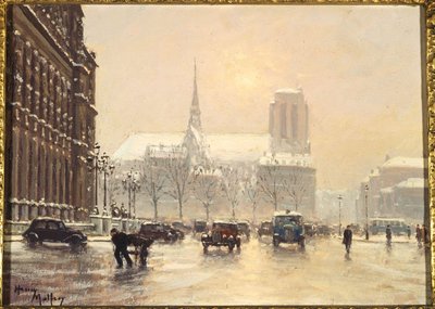 Notre-Dame seen from Place de l