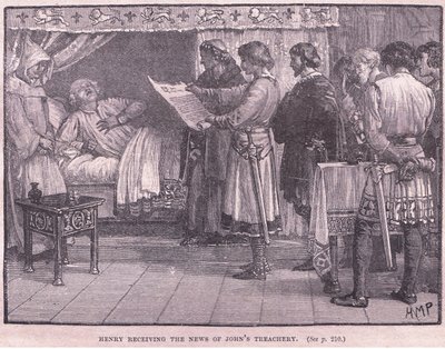 Henry receives news of John