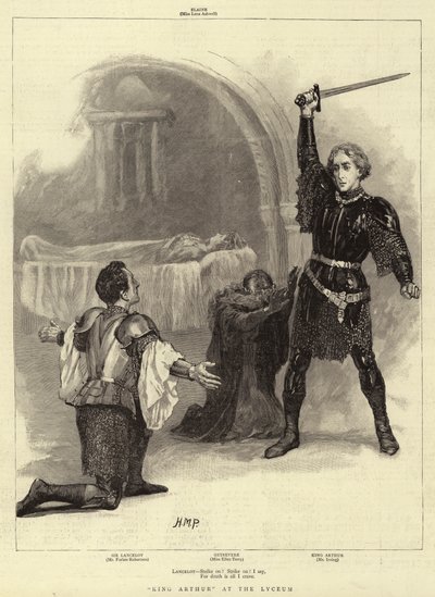 King Arthur at the Lyceum by Henry Marriott Paget