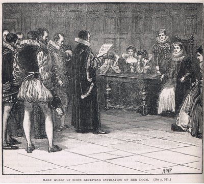 Mary Queen of Scots Receiving Intimation of Her Doom by Henry Marriott Paget
