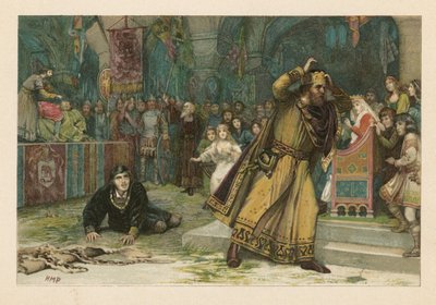 The Play Scene from Hamlet by Henry Marriott Paget