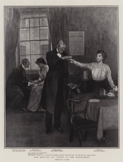 The Revival of Caste at the Haymarket by Henry Marriott Paget
