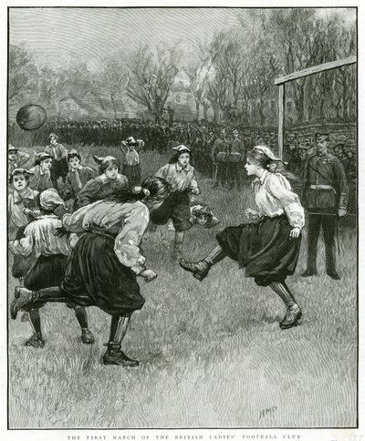 The First Match of the British Ladies