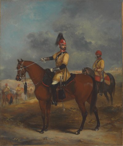 An Officer of the 1st Bengal Irregular Cavalry by Henry Martens