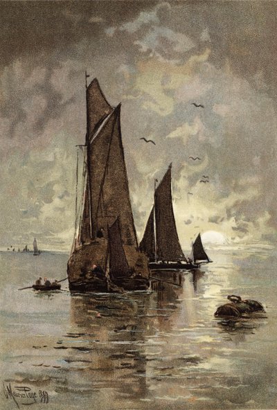 Moonrise off Gravesend by Henry MauricePage