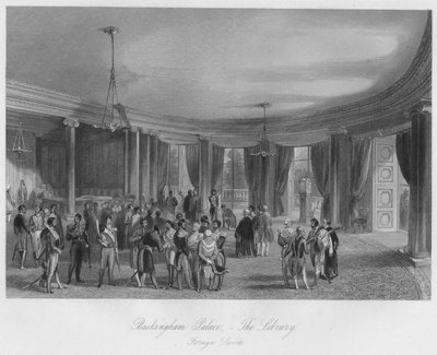 Buckingham Palace - The Library. Foreign Levée by Henry Melville