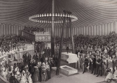 Ceremony of laying the first stone of the New Royal Exchange by Albert, Prince Consort, City of London by Henry Melville