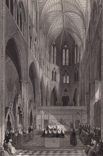 Consecration of Colonial Bishops in Westminster Abbey, London by Henry Melville