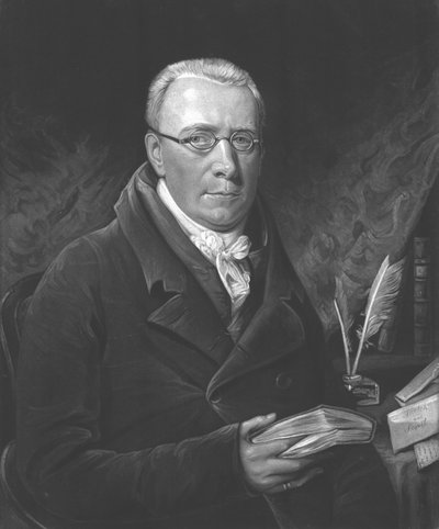 The Reverend John Evans M.A. by Henry Meyer