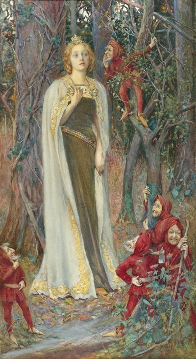 Once Upon a Time (Snow White) by Henry Meynell Rheam