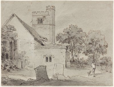 Aldenham Church, Hertfordshire by Henry Monro
